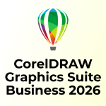 CorelDRAW Graphics Suite Business 2026 - Licență perpetuă permanentă