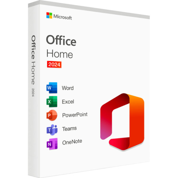 Licență Office Home 2024 Retail Windows/MAC- asociere cont Microsoft