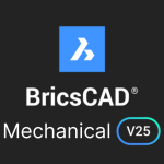 Licență BricsCAD V26 Mechanical - permanentă/lifetime + mentenanță 1 an