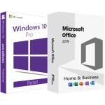 Licențe Windows 10 Pro Retail + Office Home and Business 2019