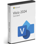 Licență Visio Standard 2024 - asociere cont Microsoft