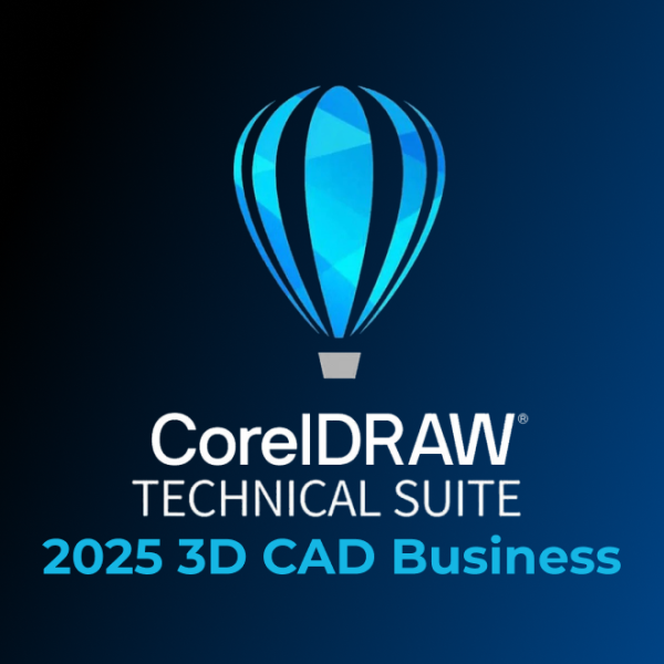 Licență CorelDRAW Technical Suite 2025 3D CAD Business - perpetuă permanentă