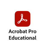 Adobe Acrobat Pro EDU pentru echipe Windows/Mac - abonament 1 an