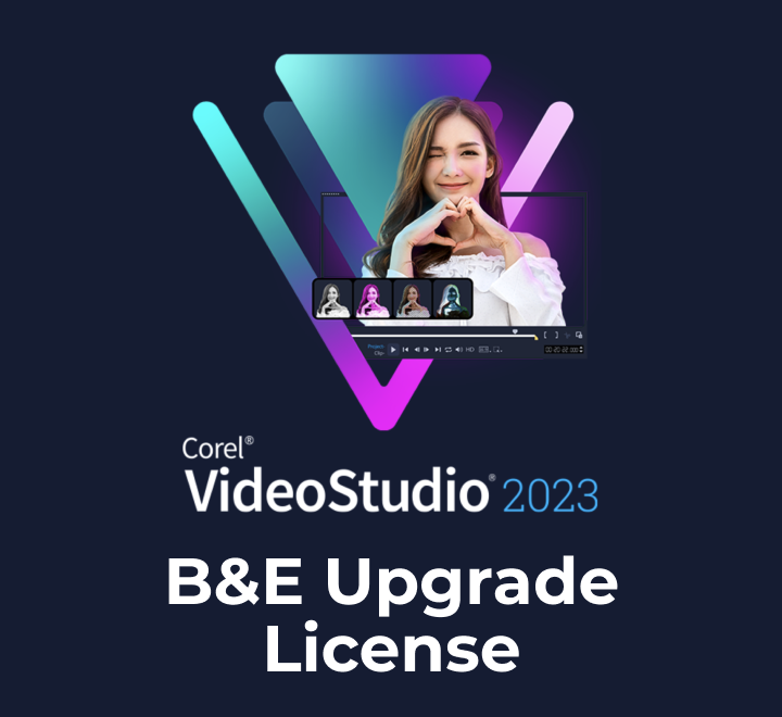 VideoStudio 2023 B&E Upgrade License VideoStudio B&E + 1 an Mentenanta - Imaginea 1