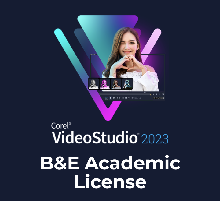 VideoStudio B&E Academic License VideoStudio 2023 B&E Academic - Imaginea 1